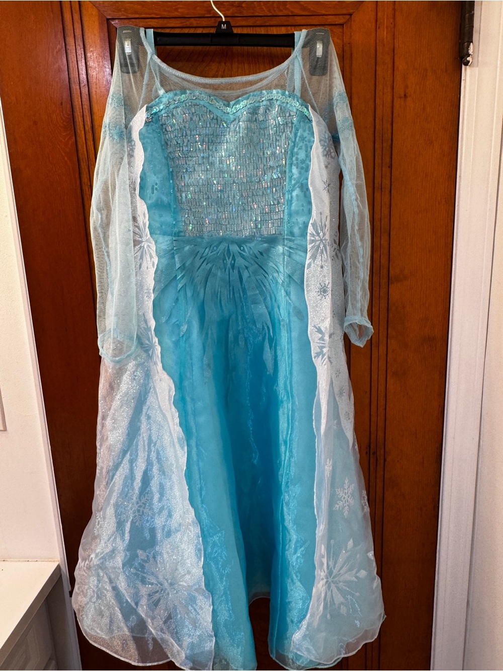 Disney Store Elsa Costume Dress 7/8
